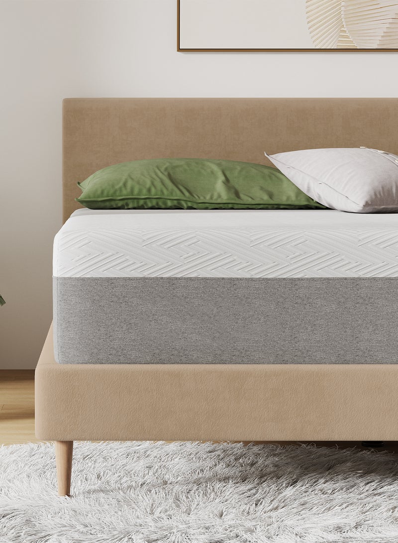 Novilla 160×200 cm Mattress, 10 Inch Gel Memory Foam King Size Mattress for Cool Night & Pressure Relief, Medium Firm Bed, Bliss - Image 2
